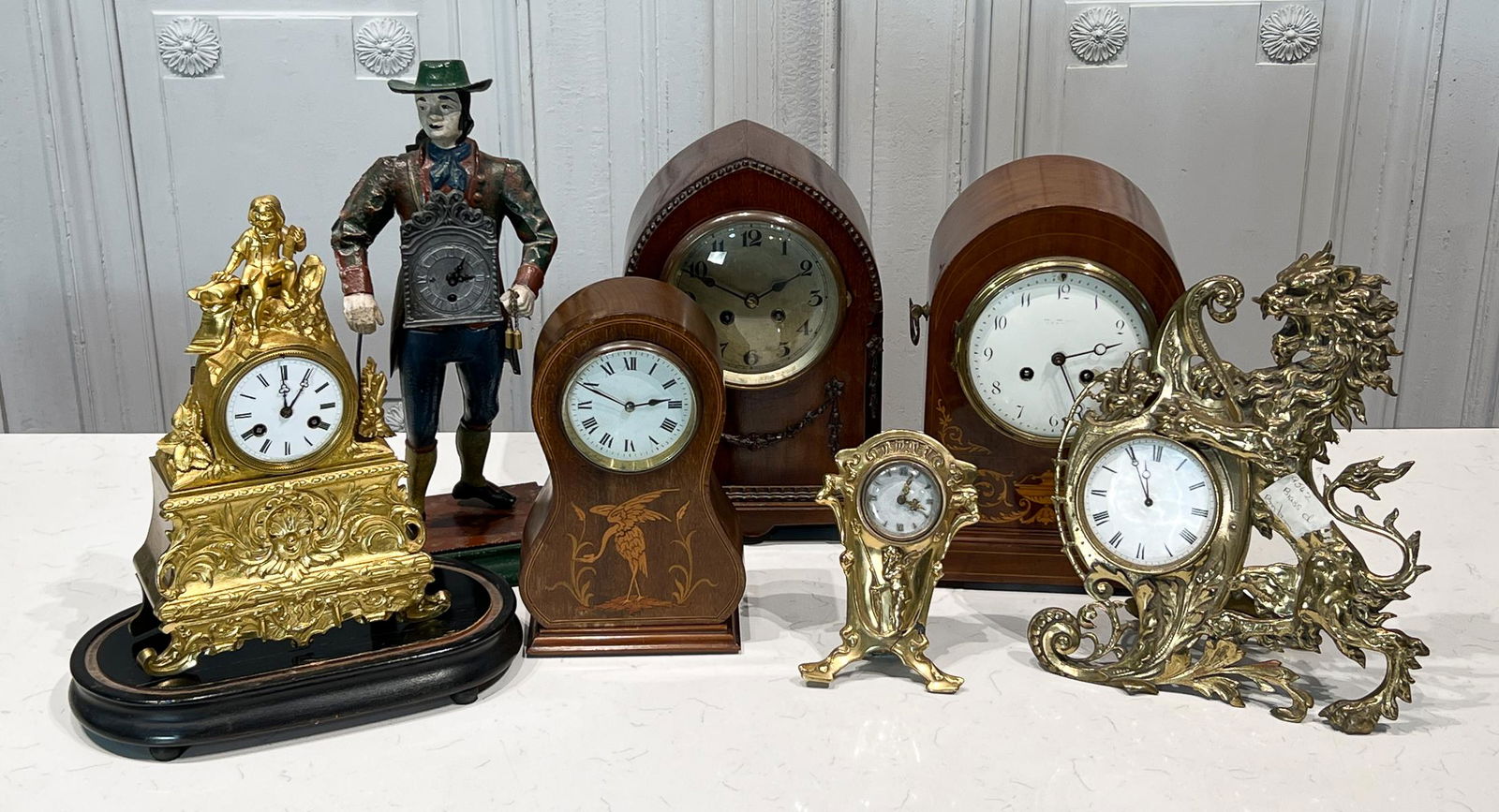 Seven Antique Clocks (1 of 11)