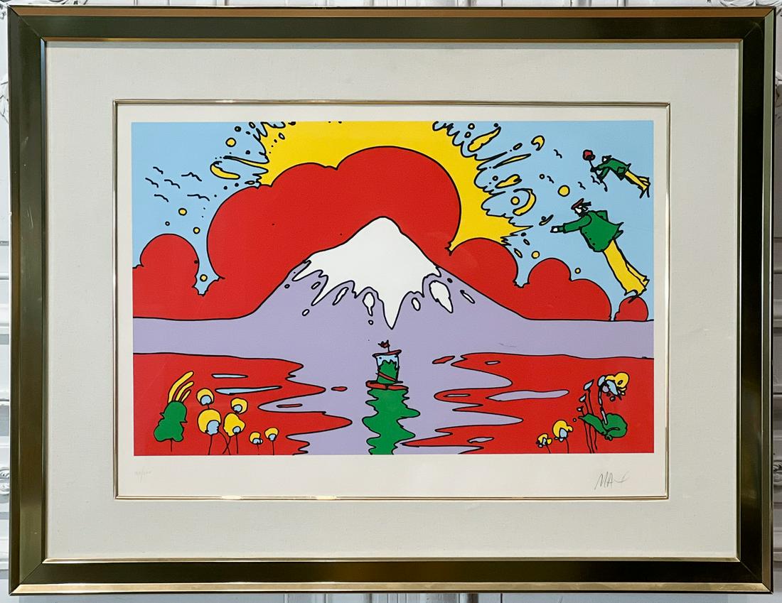 Peter Max, American, Born 1937, Lithograph (1 of 10)