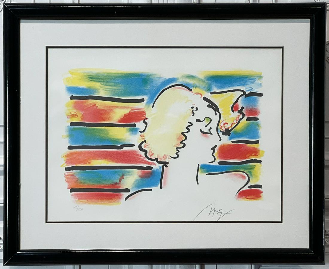 Peter Max, American, Born 1937, Lithograph (1 of 8)
