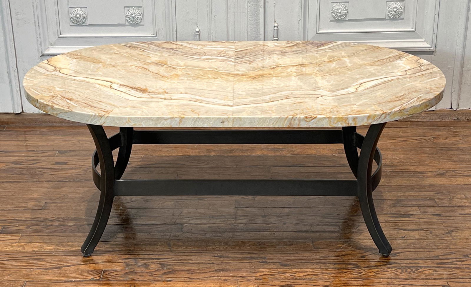 Modern Travertine Marble Coffee Table (1 of 7)