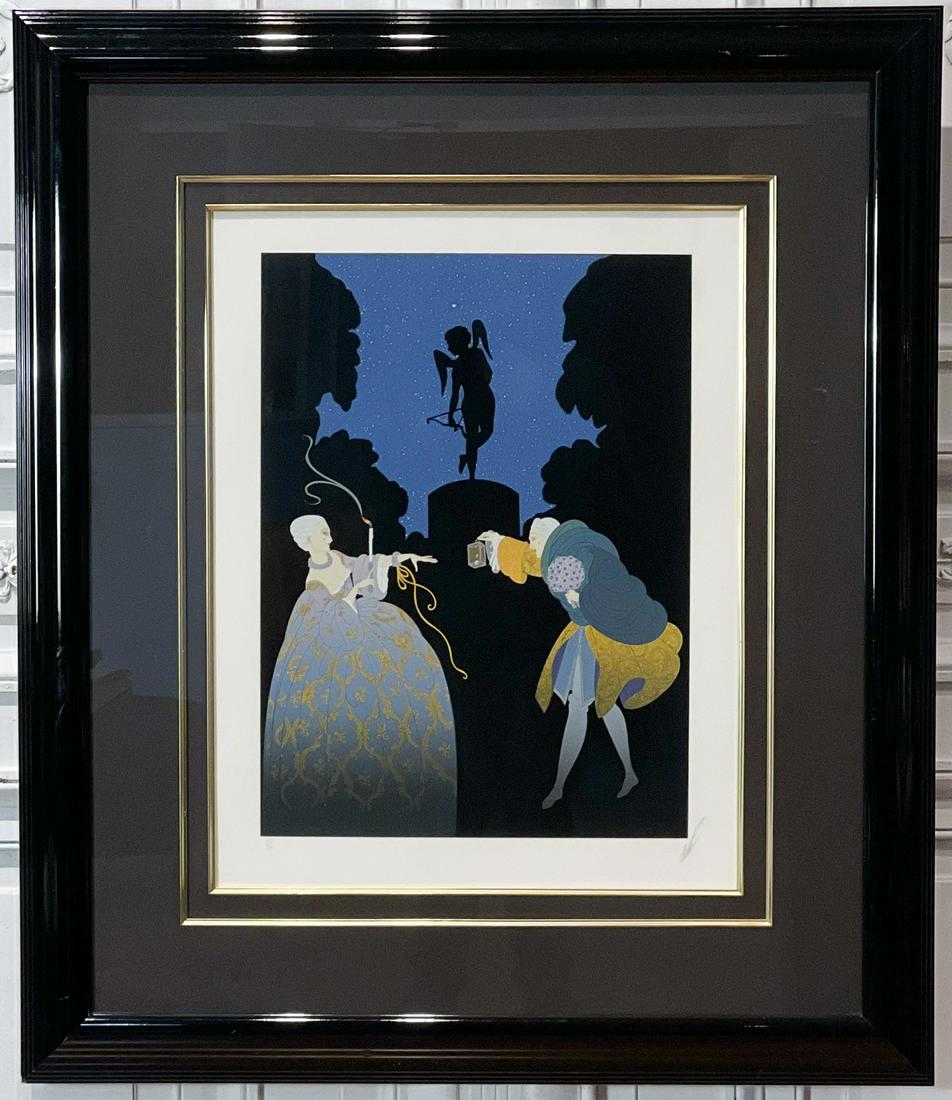 Erte Rendevous Serigraph (1 of 10)