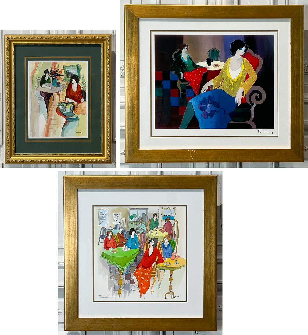 Three Itzchak Tarkay (1935-2012) Serigraphs (1 of 20)