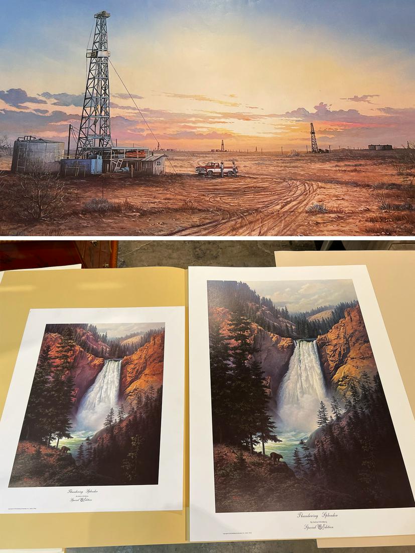 Fifteen Texas Landscape Prints (1 of 13)
