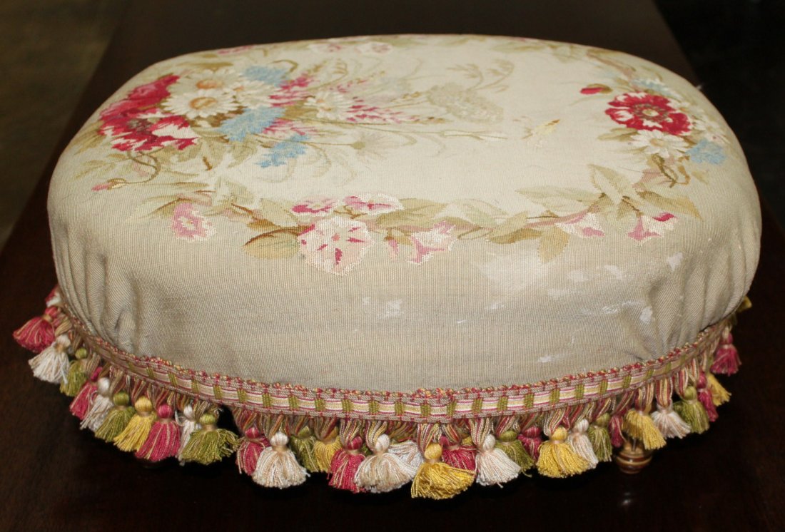 Aubusson Foot Stool: TBA