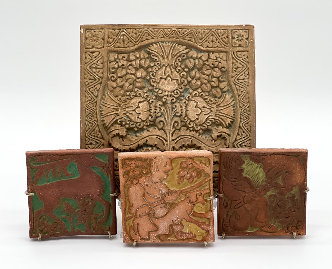 Four Batchelder Art Pottery Tiles (1 of 10)