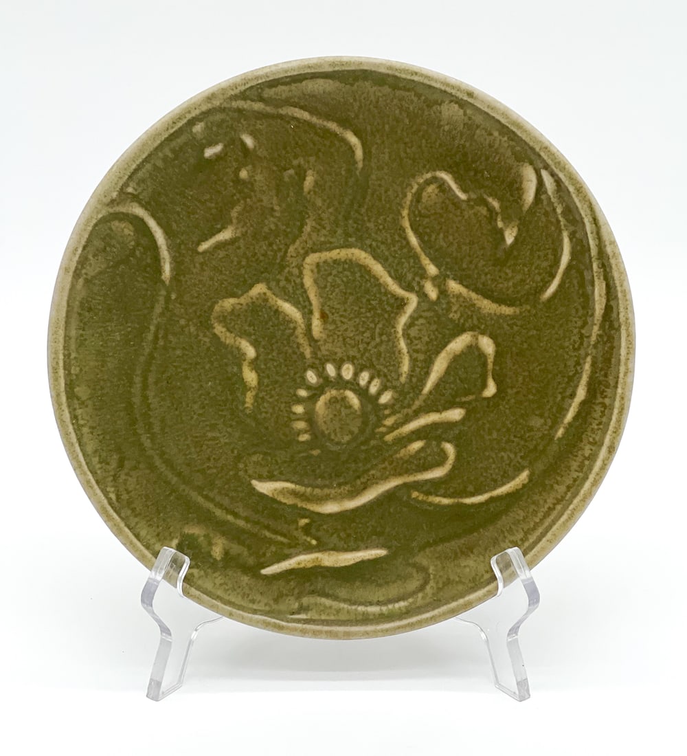 Early Van Briggle Art Pottery Plate (1 of 4)