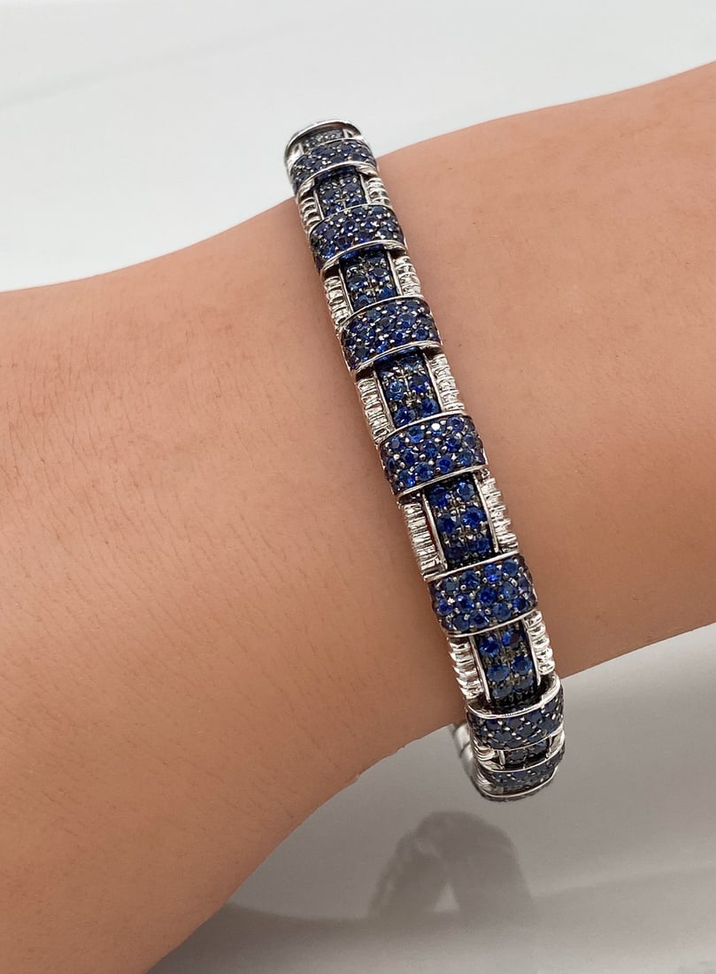 Roberto Coin Appassionata Sapphire Bracelet (1 of 5)