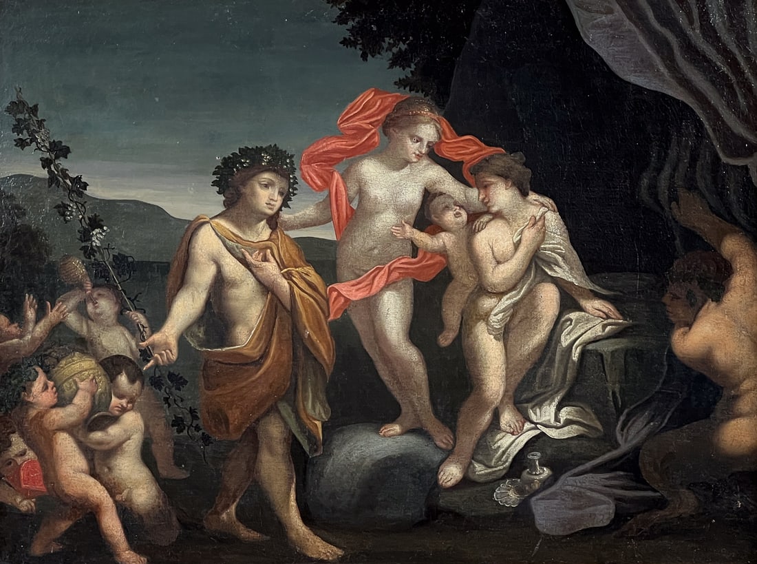 Old Master Bacchus, Ceres And Venus Painting (1 of 5)