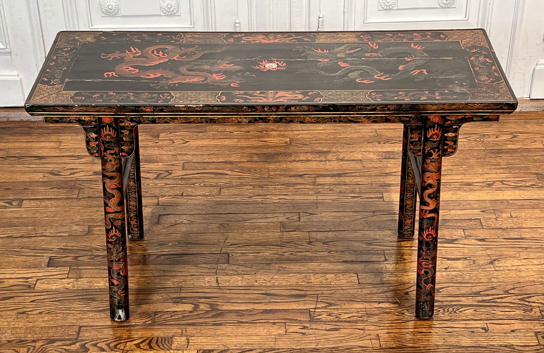 Chinese Lacquer Altar Table (1 of 9)