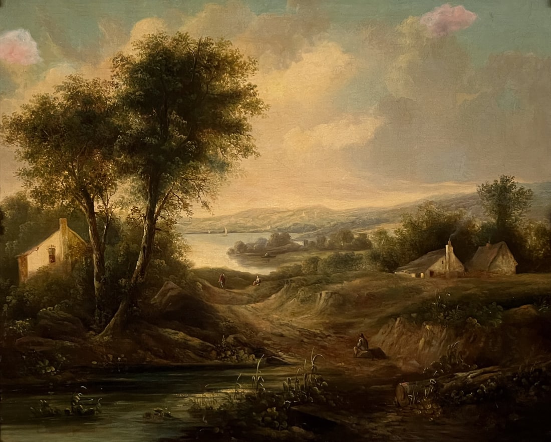 Antique English Landscape Painting (1 of 5)