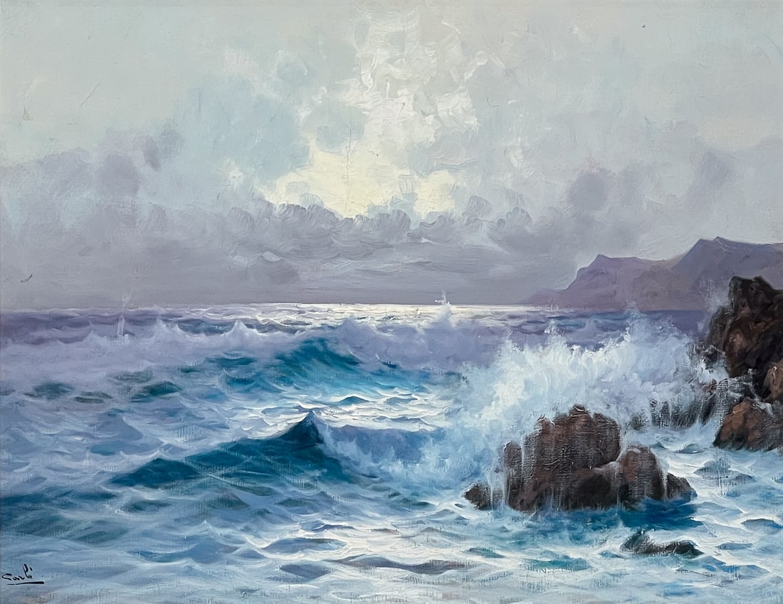 American Seascape Painting (1 of 10)
