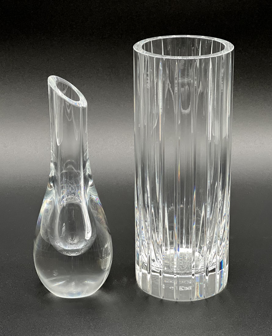Two Baccarat Crystal Vases (1 of 8)
