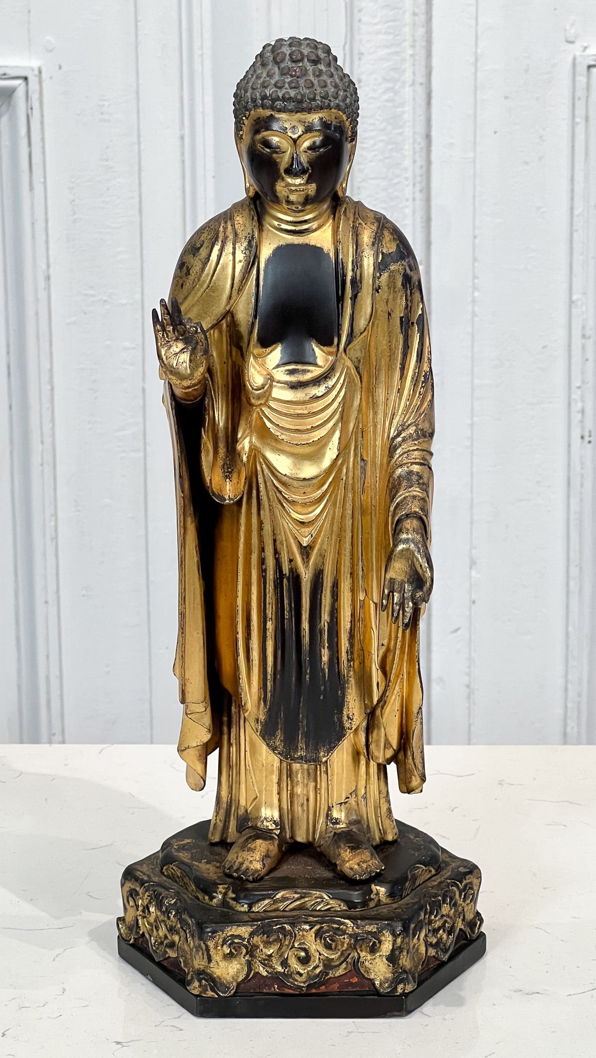 Meiji Carved And Giltwood Buddha (1 of 7)