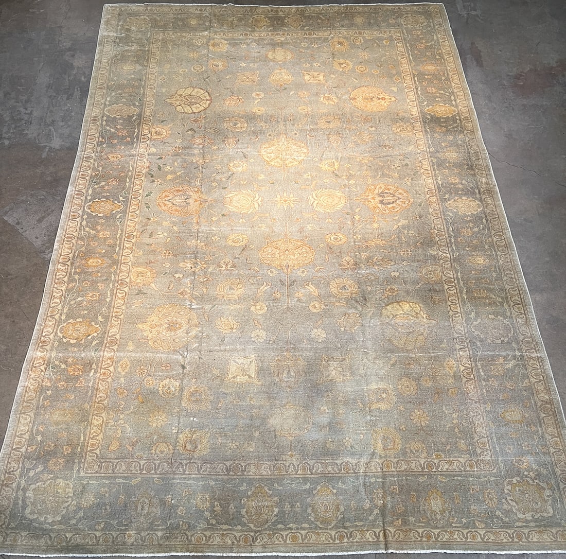 Large Turkish Oushak Rug, 16' 4 x 10' 9 (1 of 8)