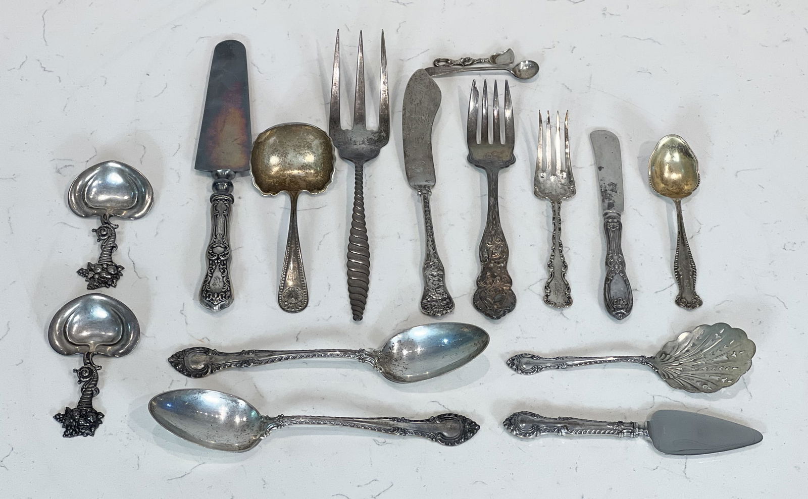 American Silver Flatware Group (1 of 7)