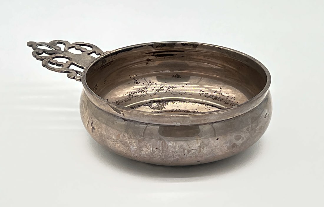 Large Gorham Sterling Silver Porringer: American, 20th Century, Marked Sterling And P. Revere Underside, Height 2, Width 5.5, Depth 8 Inches, Weight 347 Grams, Light Surface Scratches. See Photos For Additional Condition Information.