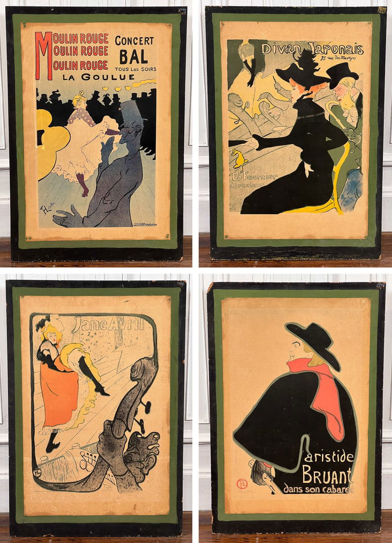 Four Lithographs After Toulouse Lautrec (1 of 14)