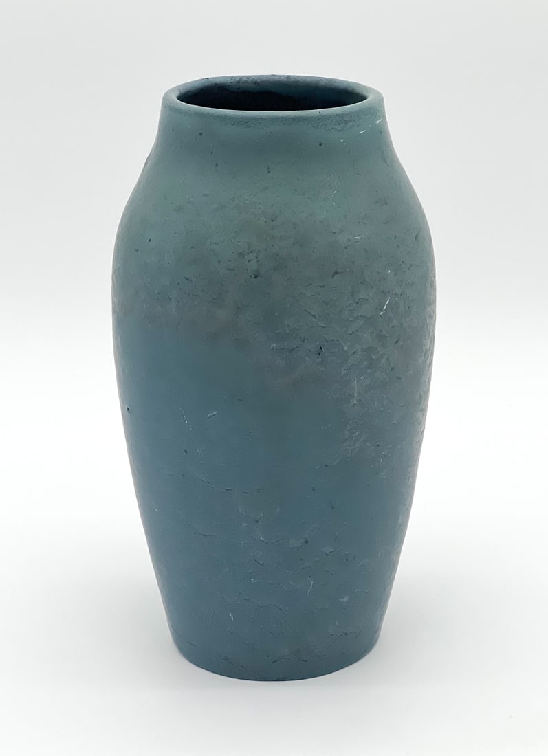 Hampshire Pottery Blue Glaze Vase (1 of 7)