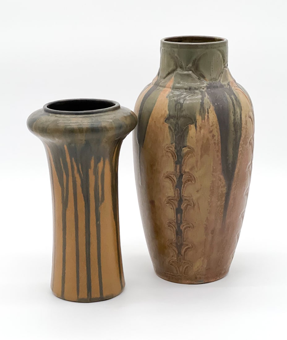 A Denbac Vase With A Peters And Reed Vase (1 of 9)