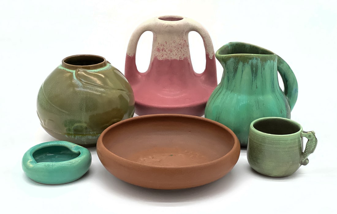 Six American Art Pottery Vessels (1 of 6)