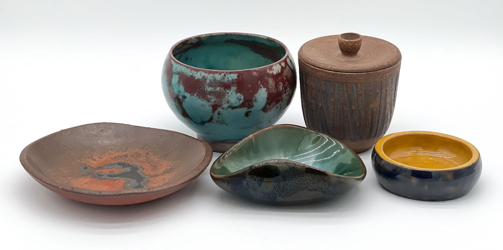 Five American Studio Pottery Vessels (1 of 11)