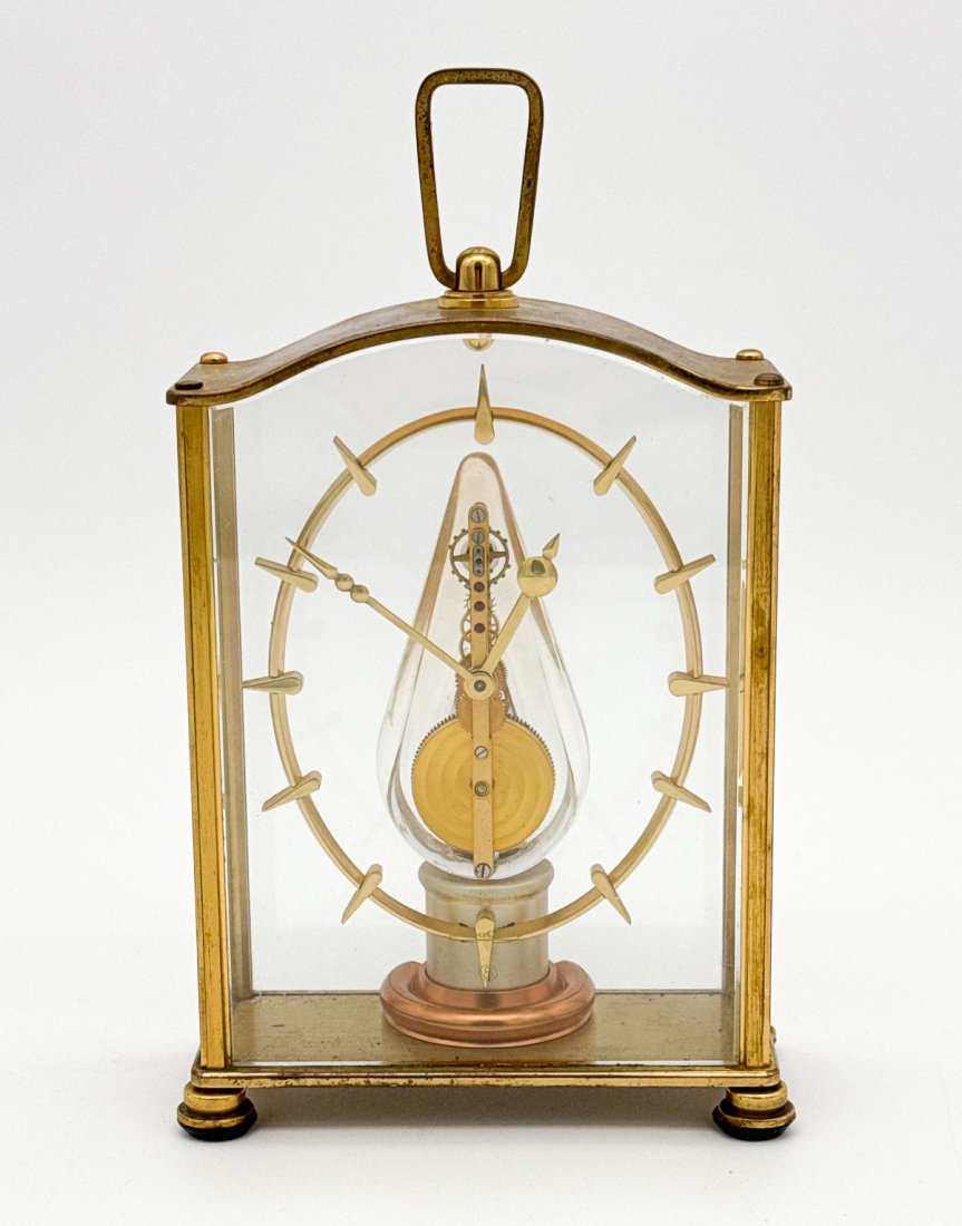 Jaeger Le Coultre Skeleton Clock (1 of 7)