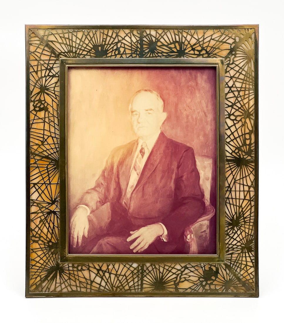 Large Tiffany Studios Pine Needle Frame (1 of 10)