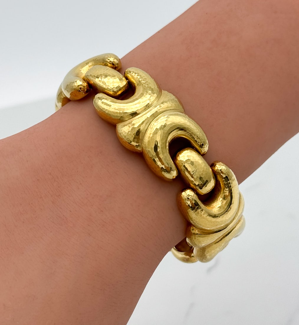 Leo de Vroomen 18k Yellow Gold Cuff Bracelet (1 of 8)