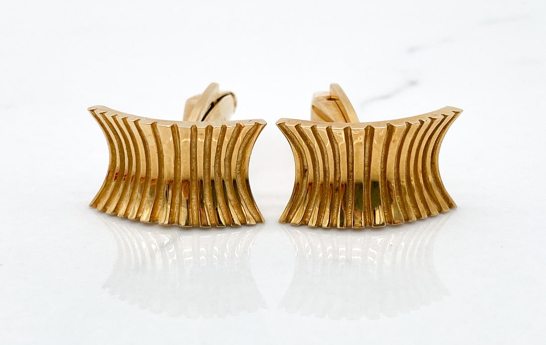 Cartier Cufflinks, 14k Yellow Gold (1 of 4)