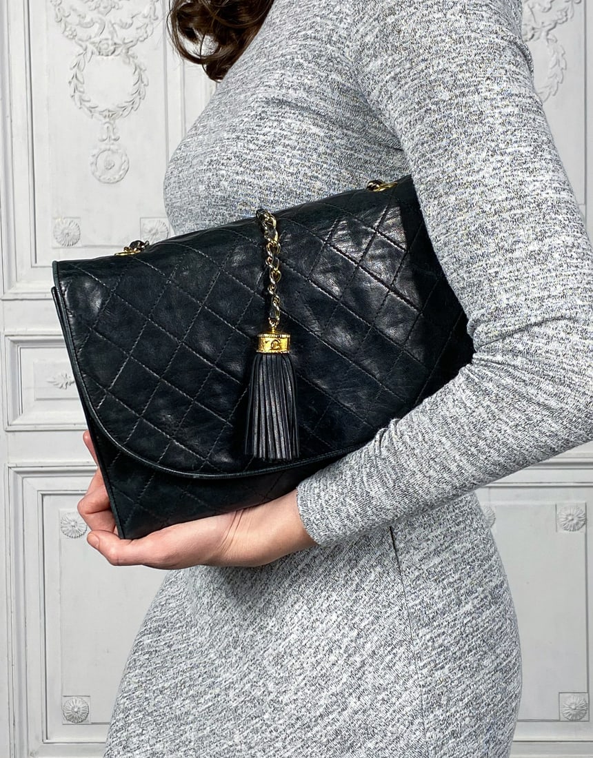 Chanel Tassel Envelope Bag (1 of 8)