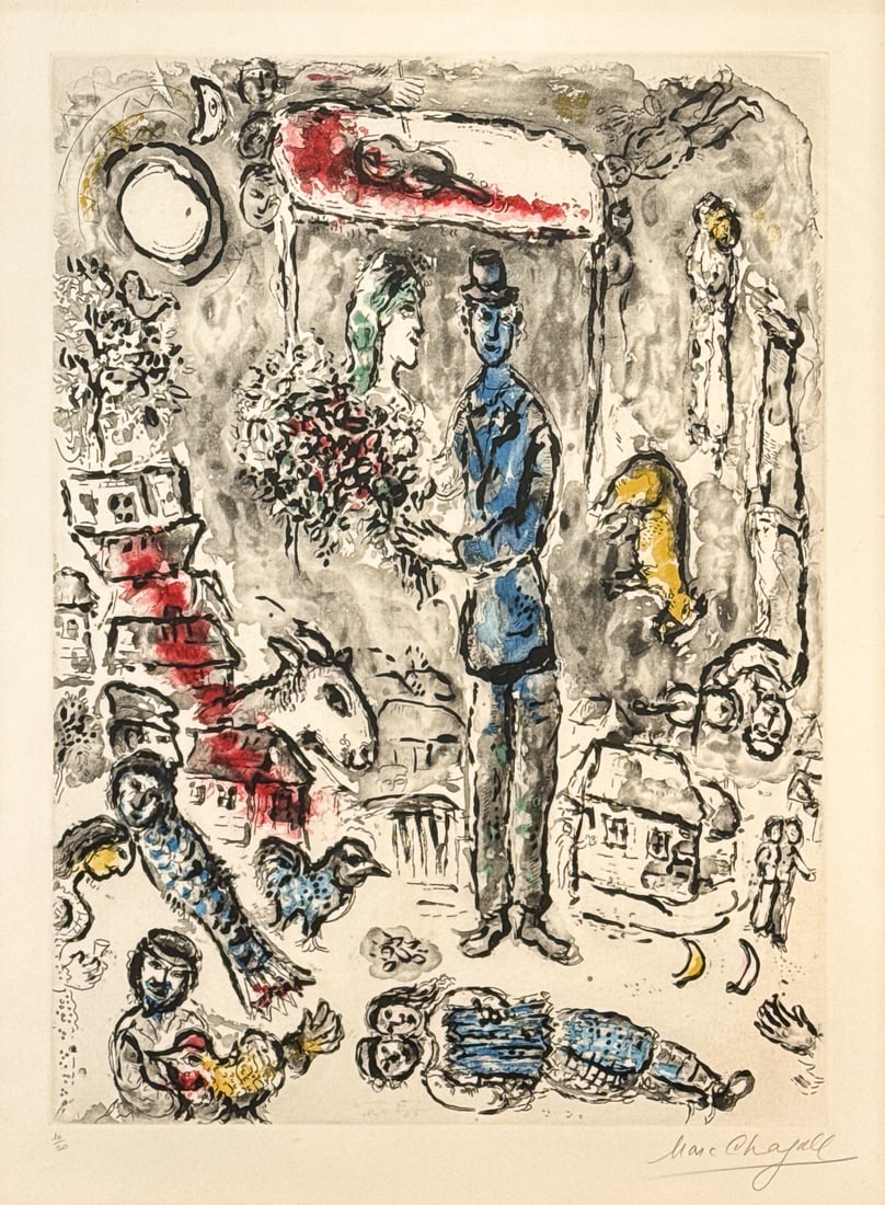 Marc Chagall, Belarus, France, 1887-1985 (1 of 4)