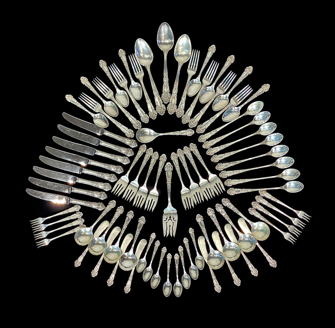 Reed & Barton French Renaissance Flatware Set (1 of 3)
