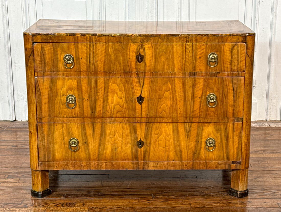 Biedermeier Walnut Commode (1 of 9)