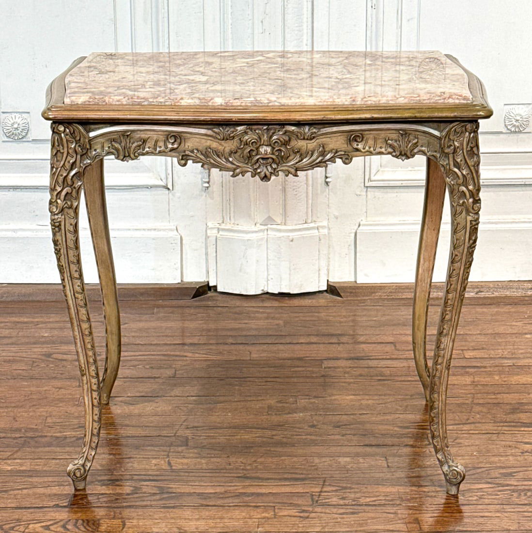 Louis XV Style Painted Center Table (1 of 7)