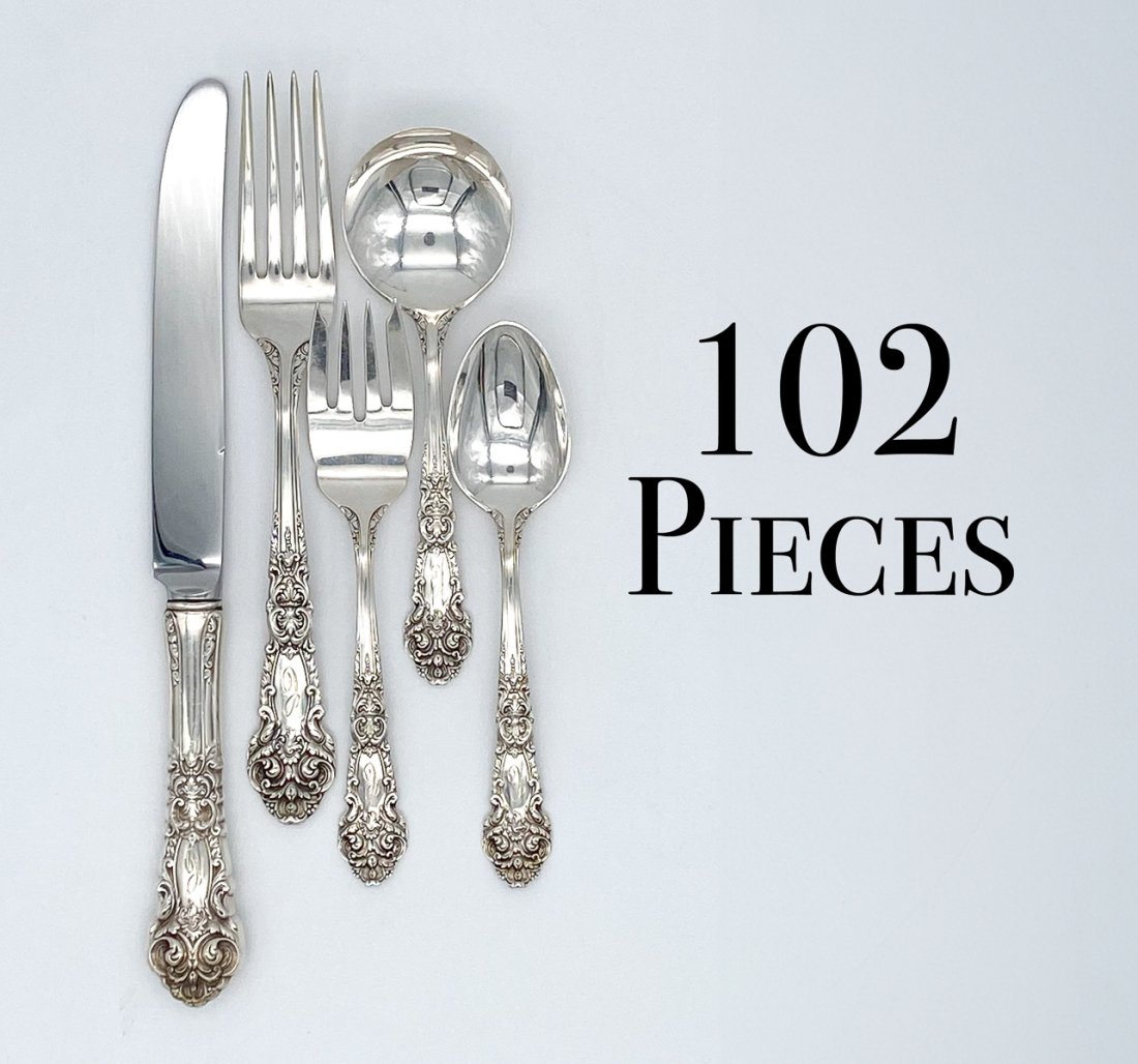 Reed & Barton French Renaissance Silver Flatware (1 of 2)