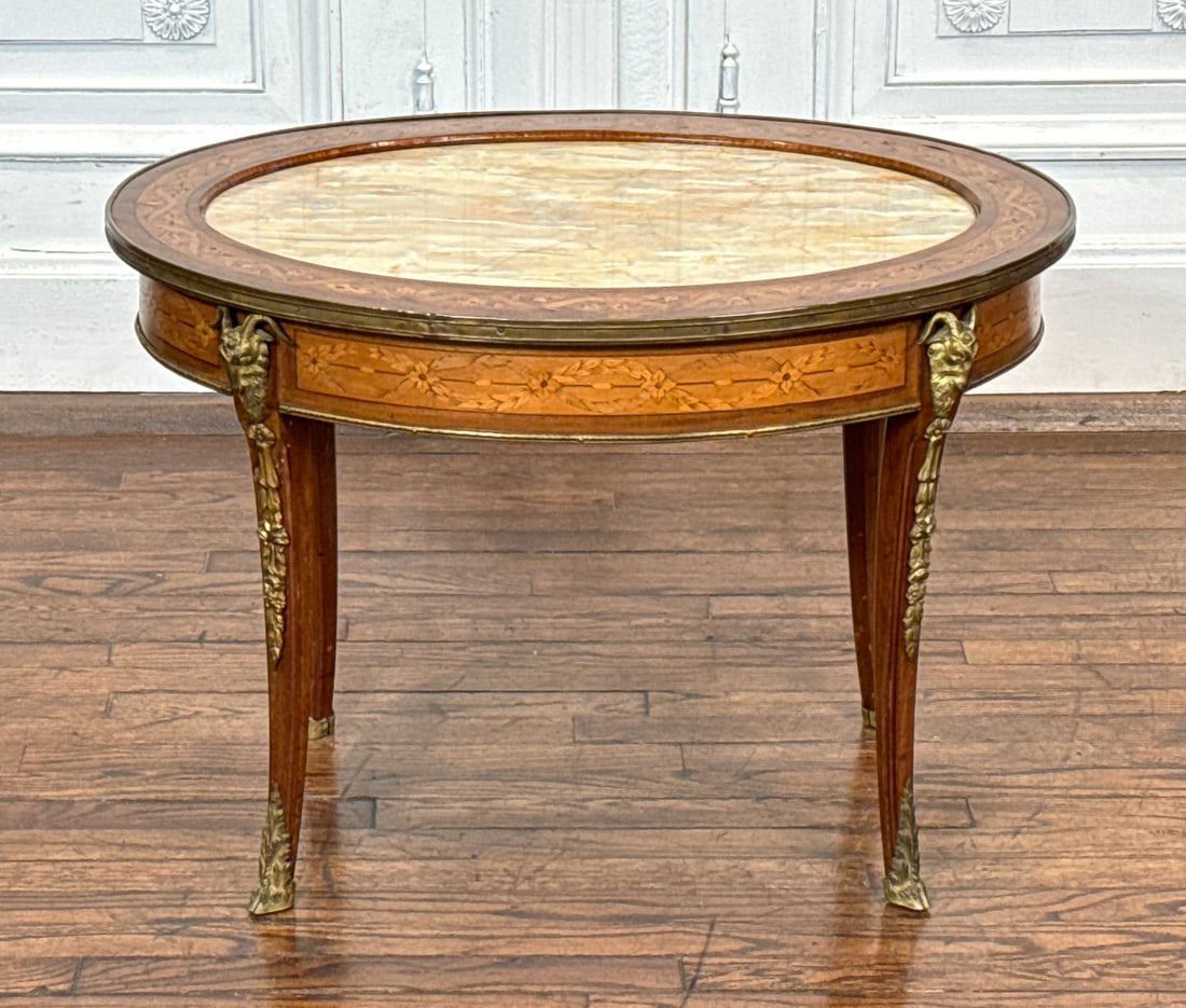 Louis XVI Style Coffee Or Cocktail Table (1 of 7)