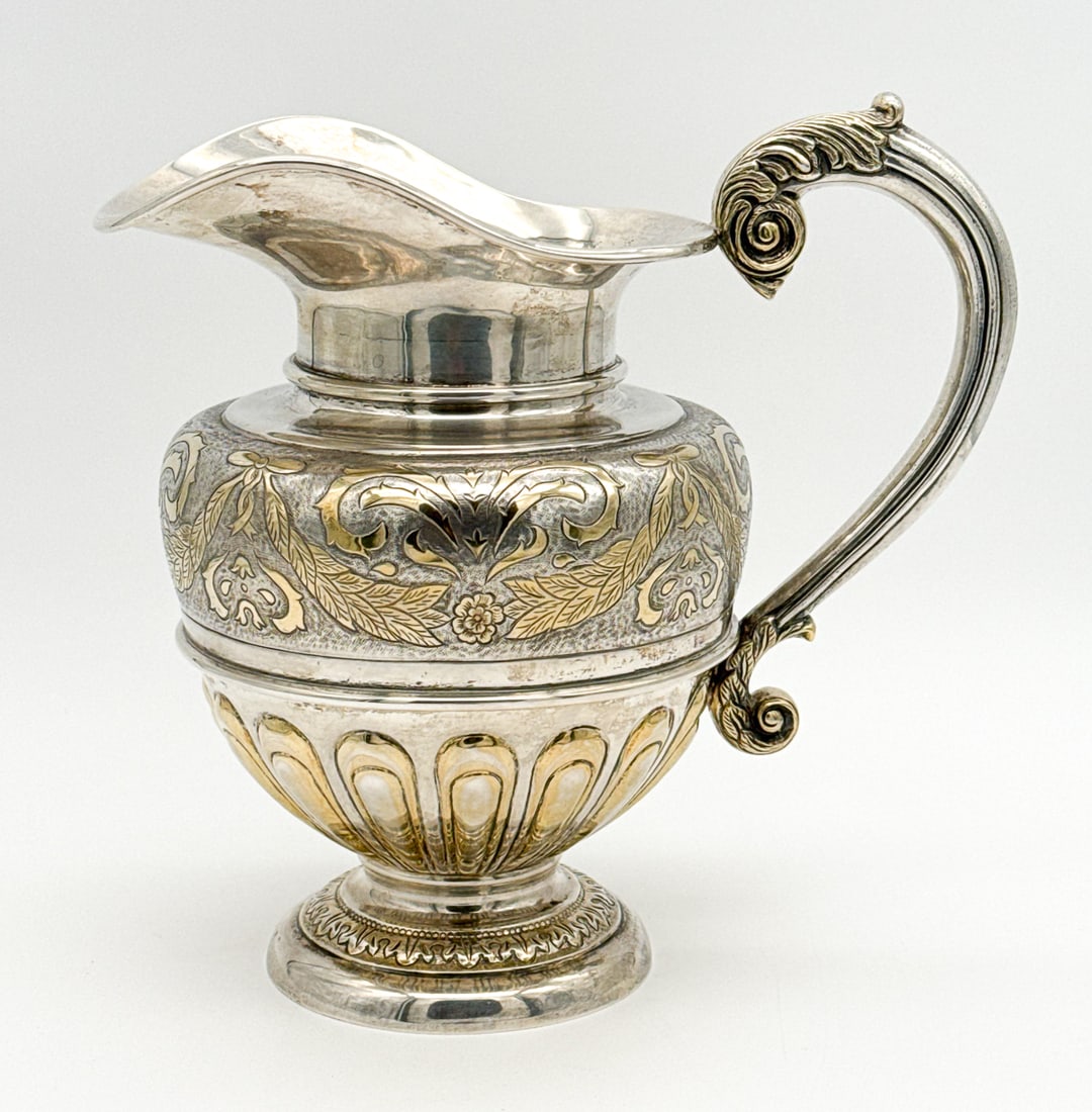 Large Tane Sterling Silver Pitcher (1 of 7)