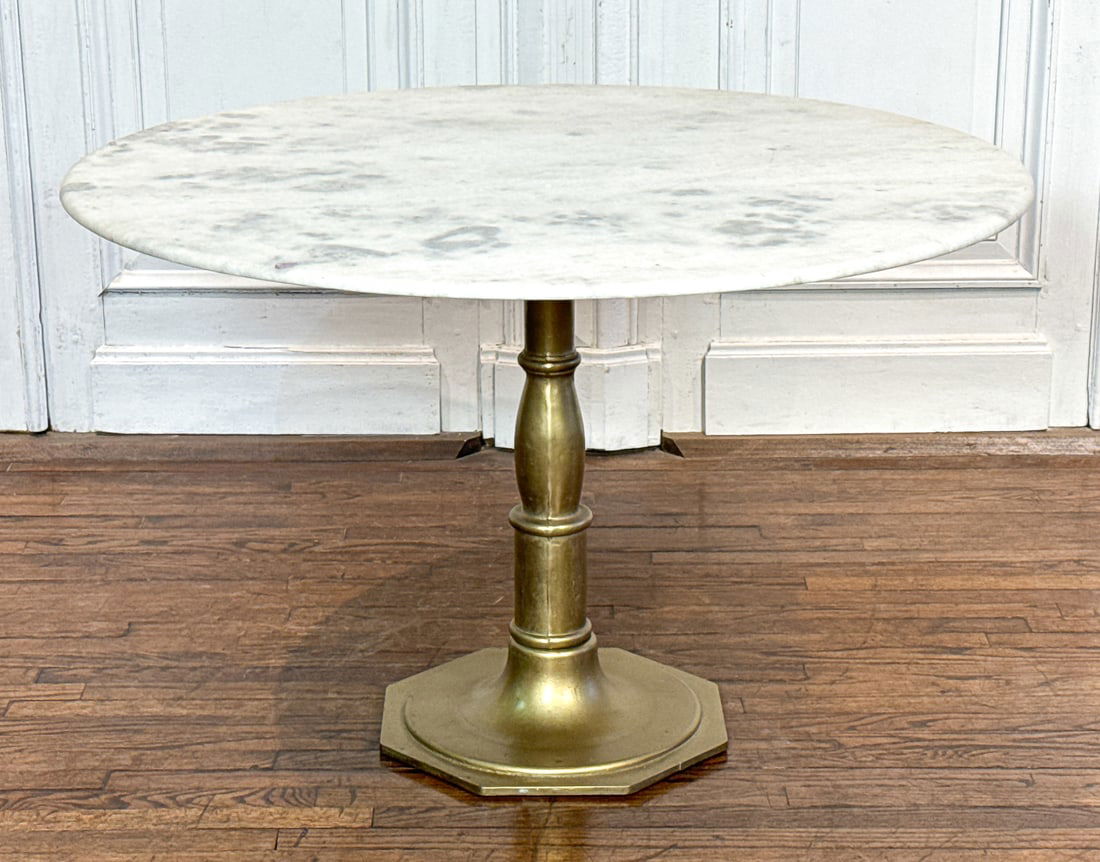 Classic White Marble Center Table (1 of 7)