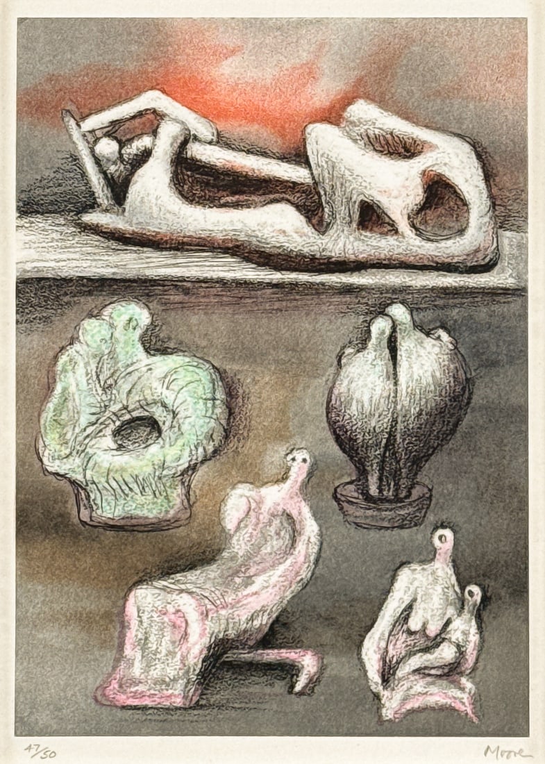 Henry Moore, British, 1898-1986 (1 of 5)