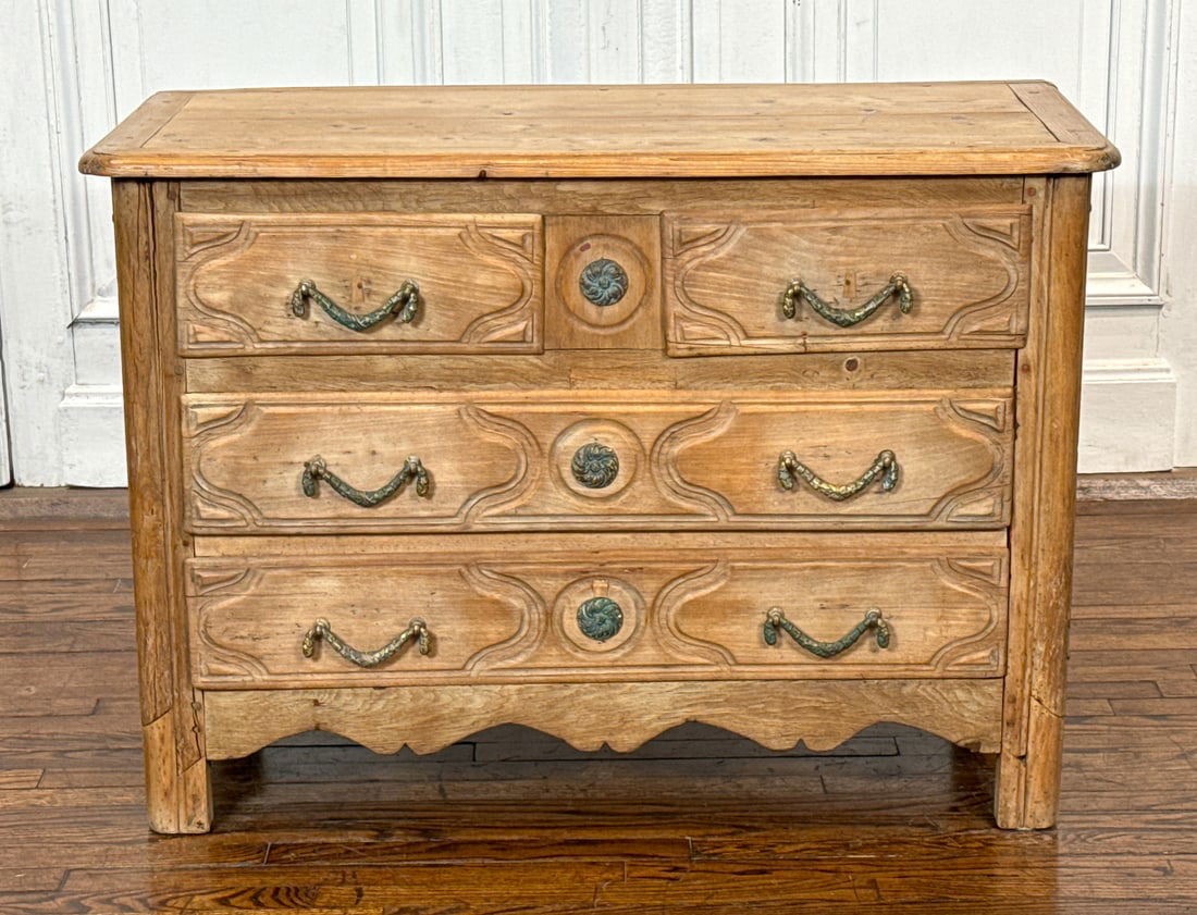 Louis XVI Walnut And Pine Commode (1 of 9)