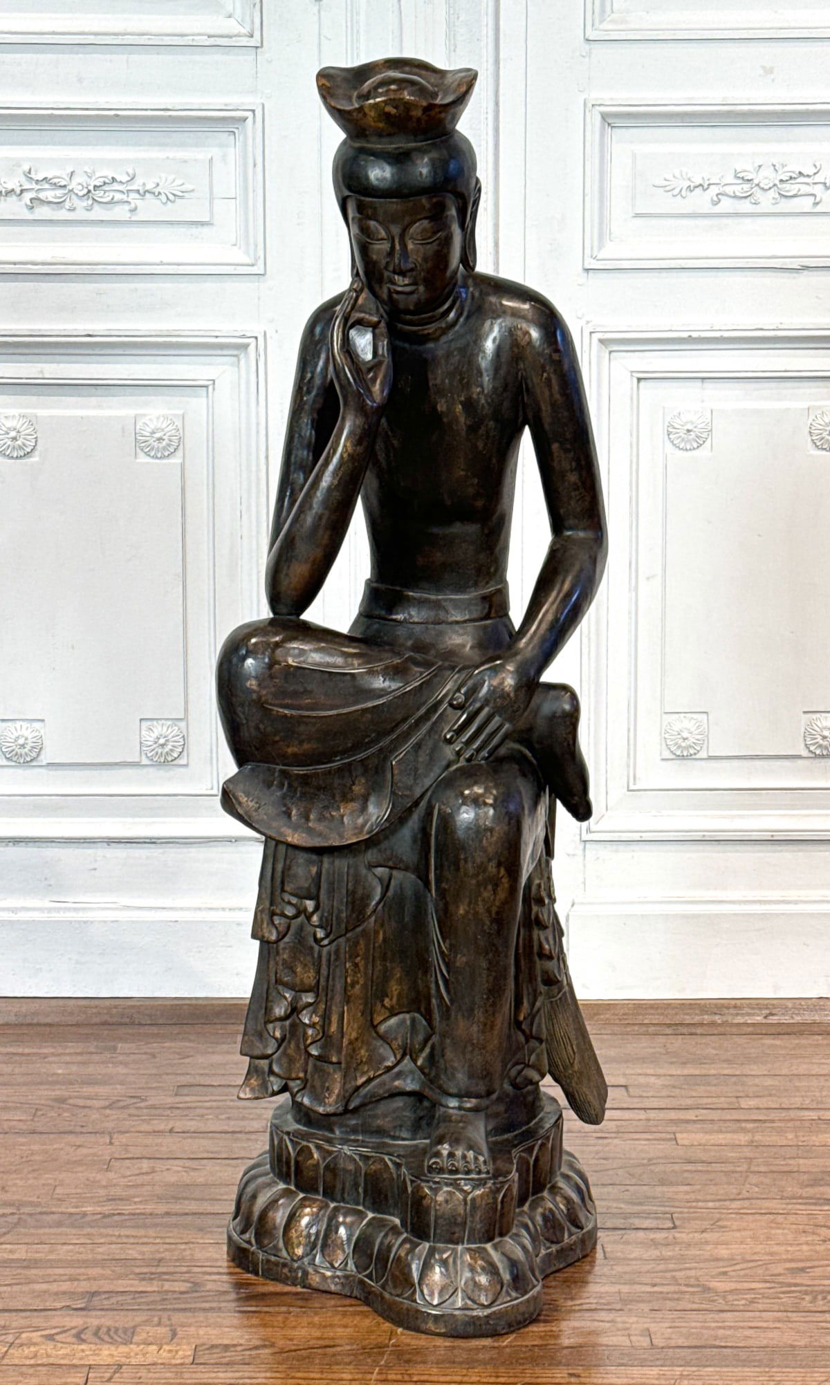 Large Koryuji Maitreya Style Buddha (1 of 9)