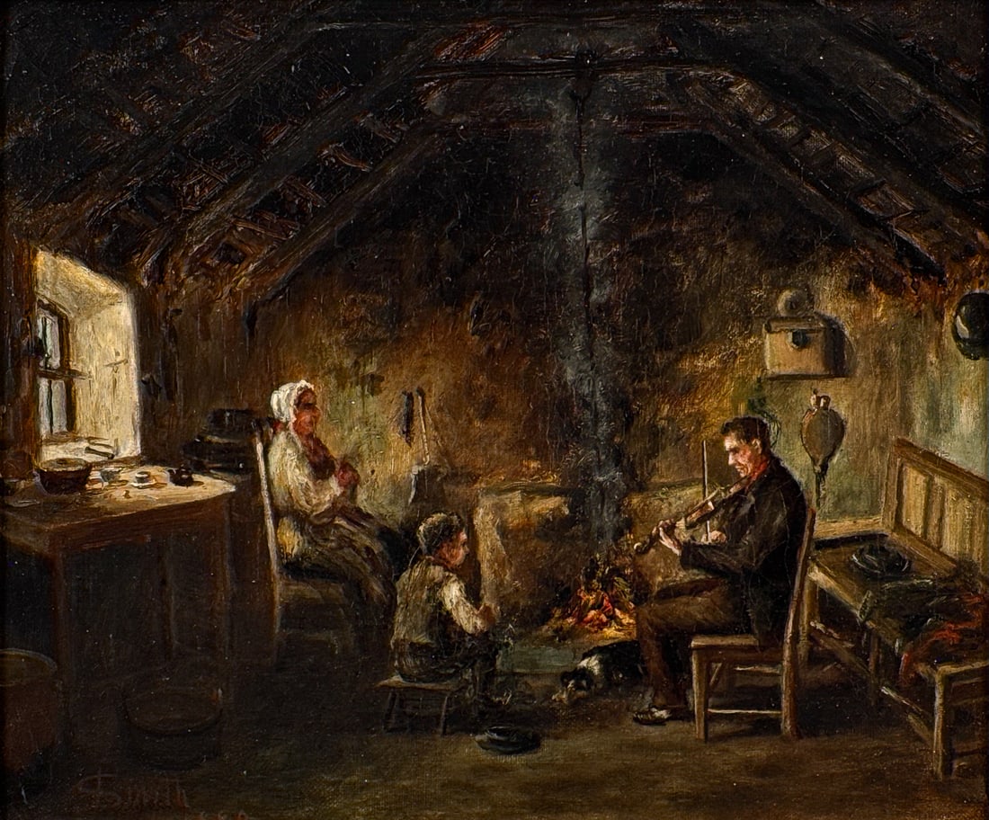 T. Smith, British, 19th Century Painting (1 of 4)