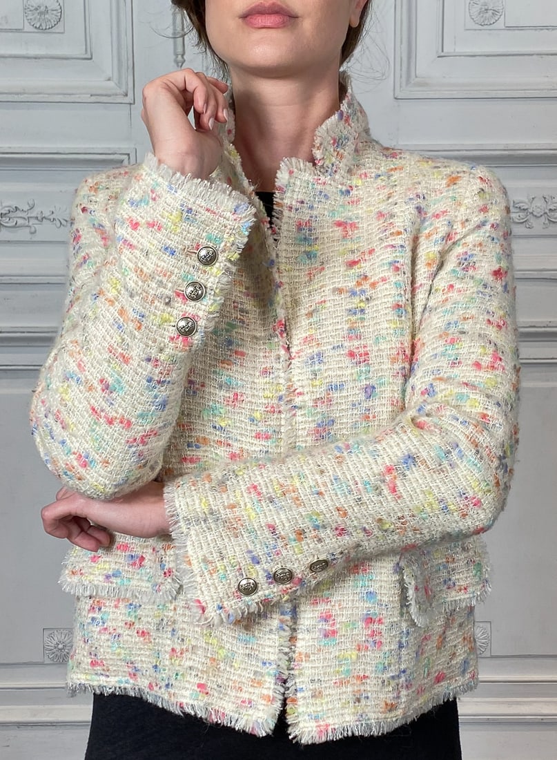 Chanel Pastel Boucle Skirt Suit (1 of 9)