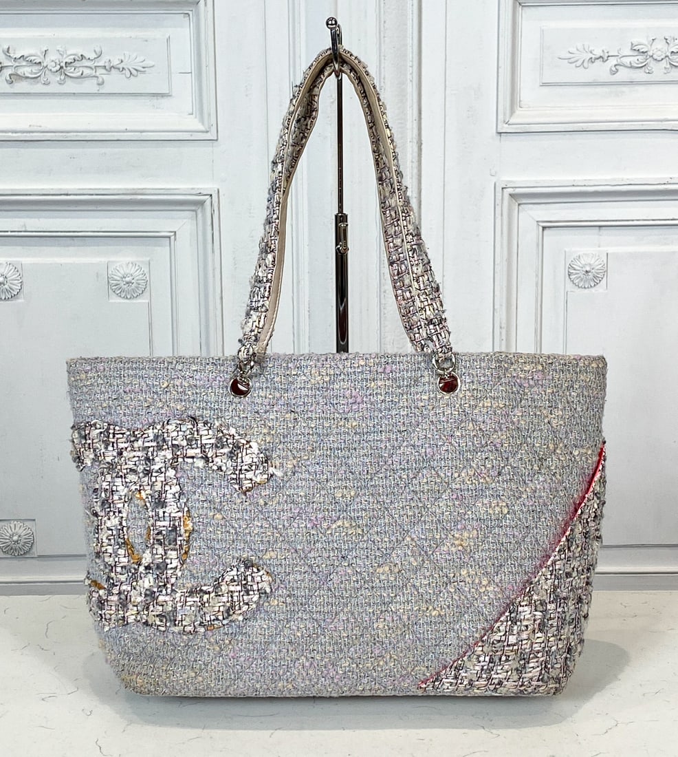 Chanel Tweed Cambon Tote (1 of 5)