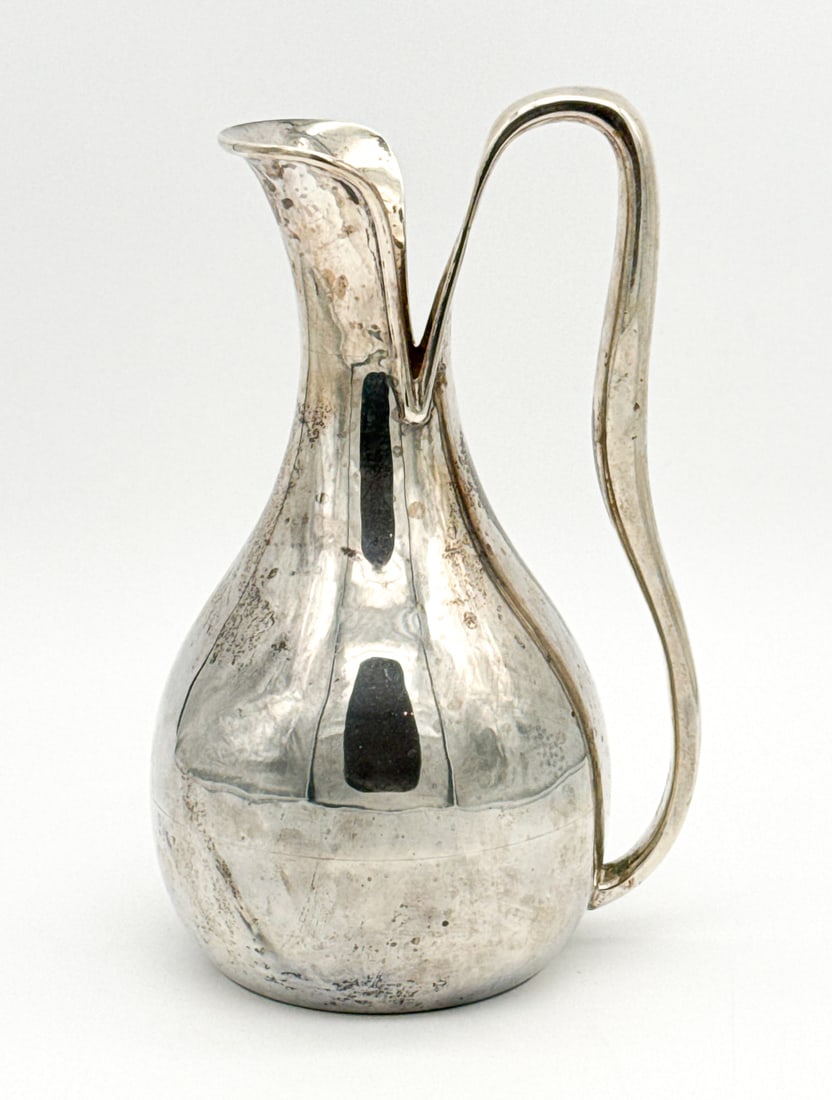 Caral Mid Century Modern Silver Pitcher (1 of 6)