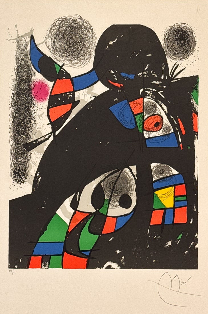 Joan Miro, Spanish, 1893-1983 (1 of 5)