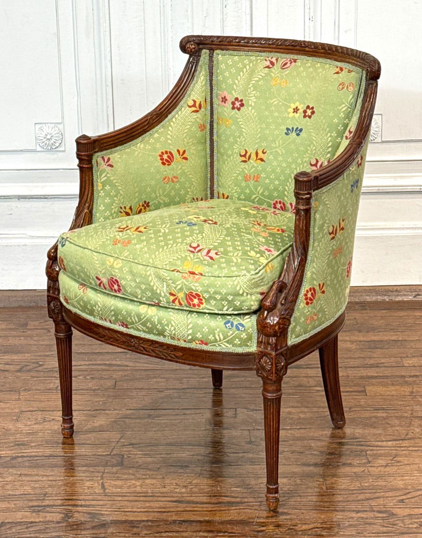 Empire Style Bergere Armchair (1 of 8)