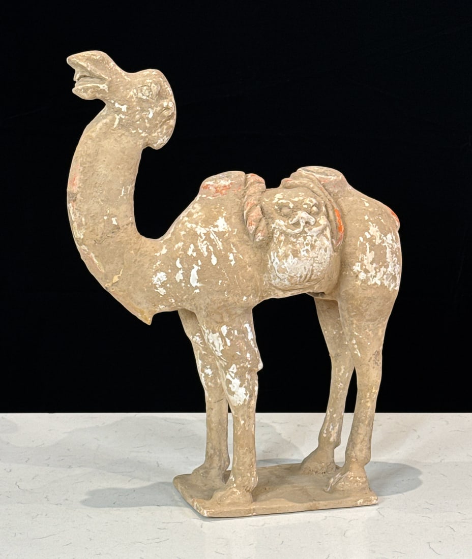 Tang Earthenware Camel Tomb Figure (1 of 8)