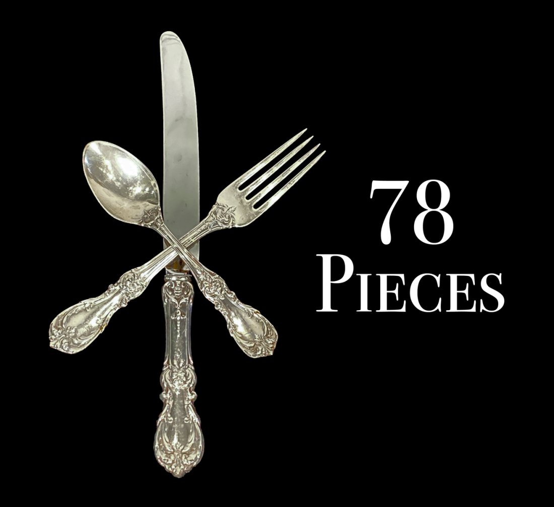 Reed & Barton Burgundy Sterling Silver Flatware (1 of 3)