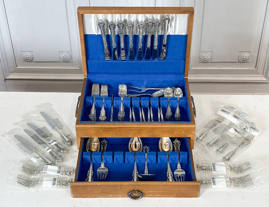Gorham Medici Sterling Silver Flatware (1 of 3)